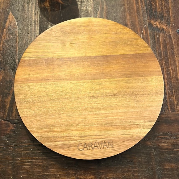 Caravan Wooden Lazy Susan - Picture 1 of 2